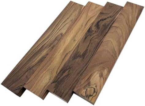 Bolivian Rosewood Lumber Board - 3/4" x 2" (4 Pcs) (4, 3/4" x 2" x 48")