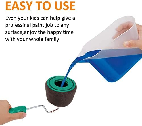 Multifunctional Household Use Wall Decorative Paint Roller Brush Handle Tool DIY Easy to Operate Painting Tools