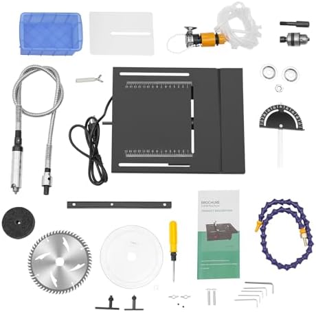 Table Saw Gem Jewelry Rock Bench Polishing Grinding Machine Lathe Polisher 110V