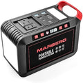 MARBERO 200W Portable Power Station 148Wh Camping Solar Generator Laptop Power Bank with AC Outlet 110V, DC, USB QC3.0, LED Flashlights for CPAP Home Outdoor Trip Emergency Backup