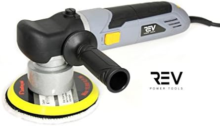 VViViD REV Random Orbit Buffer & Polisher, Paint-Safe, 2000-6400rpm, with 3 buffing cutting pads