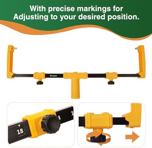 VOOMEY 18"Paint Roller Frame,The Adjustment Range is from 12" to18", Suitable for Large-Scale Painting Projects,Can be Used with an Extension Pole (Pack of 4)