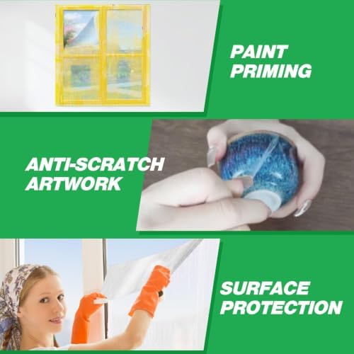 E-SDS Masking Liquid Tape, 96 fl.oz Transparent Peelable Coating for Window