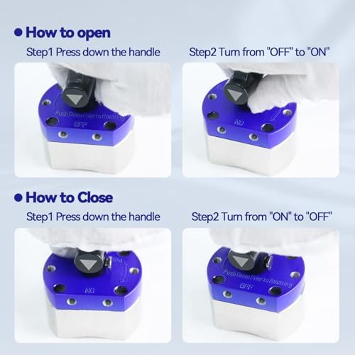 180LB ON/Off Magnets Switchable Magnetic System for Lifting and Welding