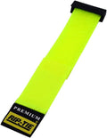 RIP-TIE 1 x 21.5 Rip-Lock CableWrap Cable Tie Perfect for Heavy Duty Cables 10 Pack Neon Yellow