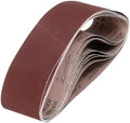 HARFINGTON 3 x 24 Inch Sanding Belts, 8 Pcs 320 Grits Aluminum Oxide