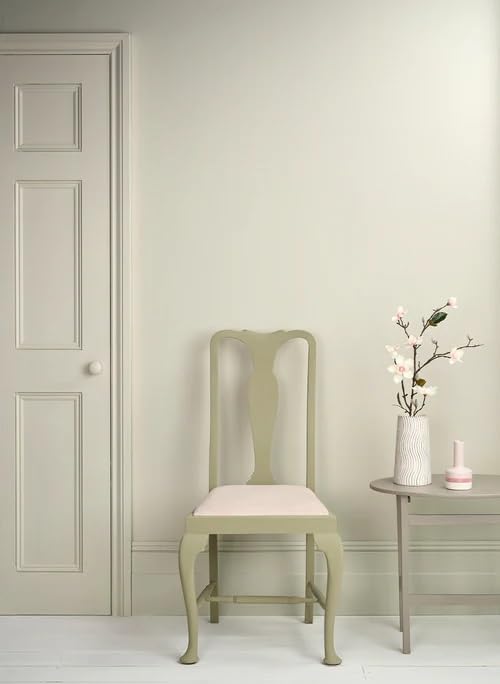 Annie Sloan Satin Paint (Cotswold Green, 25 Fl Oz/750 mL). Soft sheen for interior wood and metal. Self-leveling, all-in-one paint with no wax or lacquer required.