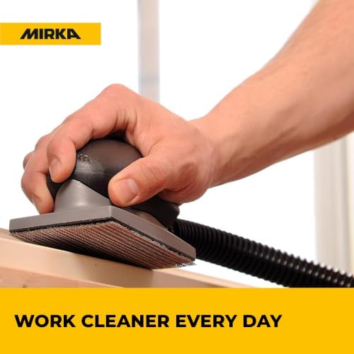 Mirka Abranet Sanding Discs 2.75x5 Inch Hook and Loop 50-Pack