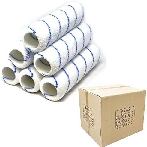 Allgala 144 Piece Case Lot 9 Inch Shedless Microfiber Paint Roller Covers - TH10310