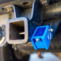 PACLOCK's 80-Series Trailer Hitch Lock, Standard Rekeyable (SR), 300" Pin, One Lock Keyed to a Number U-Pick! w/ 2 Keys, Blue
