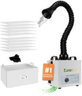 FumeClear FC-100A Fume Extractor Low-Noise & High Iodine 3-Stage Filtration