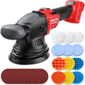 20V Cordless Buffer Polisher w/Brushless Motor, 6 Speed 5000RPM