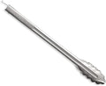 Rada Cutlery 12" Heavy-Duty Tongs (B314) | Scalloped Edges, Stainless Steel