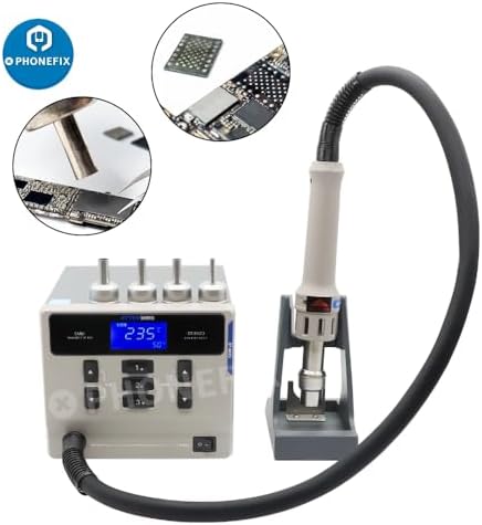 ATTEN ST-862D Lead-free Hot Air Gun Soldering Station Intelligent Digital Display 1000W ST862D Rework Station For PCB Chip Soldering Repair
