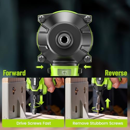 Robustrue 21V Brushless Drill & Impact Driver Combo Kit for DIY