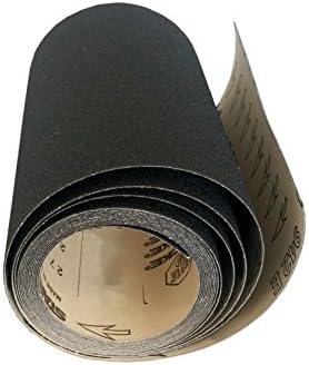 8 Inch x 5 Meters Starcke Sandpaper Rolls - 80 Grit Silicon Carbide Sand Paper Rolls, Heavy Duty Roll Sandpaper Sheets for Wood, Stone, Concrete and Plastics, Auto Sandpapers, Wood Floor Sanders