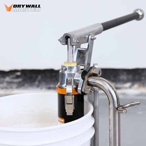 Quick-Clean Aluminum Mud Loading Pump | Drywall Master - Durable O-Ring Head - Works with All Box Fillers & Goosenecks - Chicago Family Owned