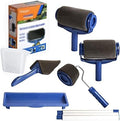 Seamless Paint Roller Brush Tool Flocked Edger Wall Painting with 2 Roller