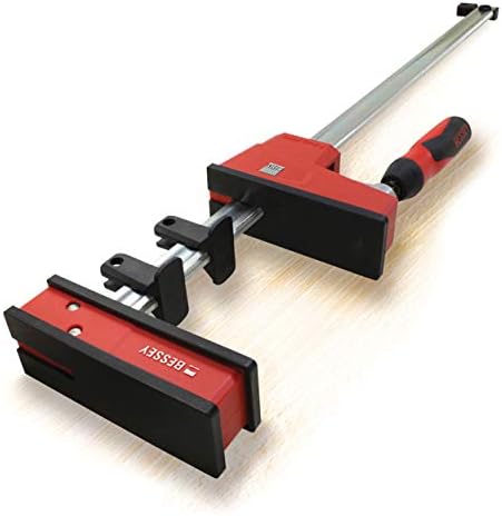 BESSEY KRE3540, 40 In., Parallel Clamp, K Body REVO Series - 1700 lbs Nominal Clamping Force , Spreader, and Woodworking Accessories - Clamps and Tools for Woodworking, Cabinetry, Case Work