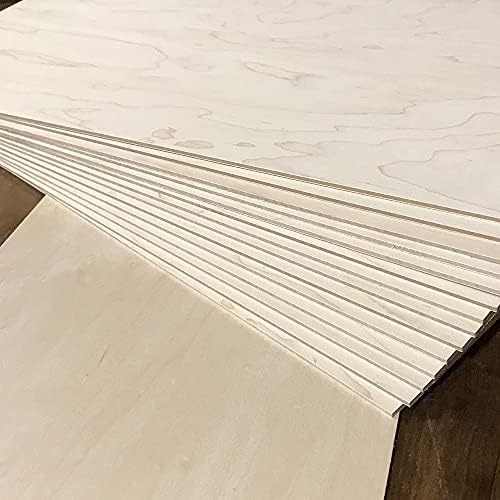 1/8" x 12" x 24" Maple Plywood - Perfect for CNC & Laser Cutting - Cherokee Wood Products (16)