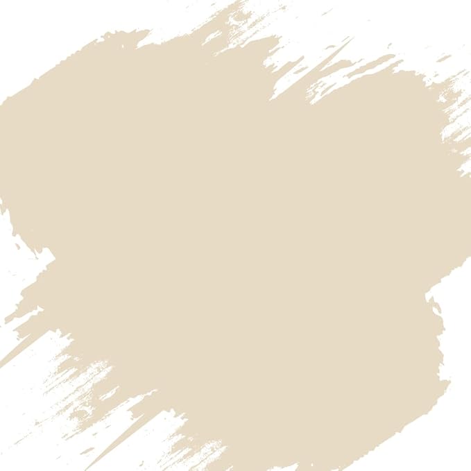 Chalk Paint for Furniture 25 fl.Oz. (750ml) + Special Chalk Paint Brush - Furniture Paint no Sanding or Priming - Chalk Finish Wood Paint - DIY Projects Home Decor & Improvement (LIGHT BEIGE)