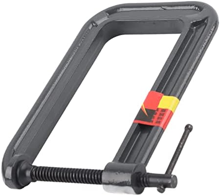 Heavy Duty G Type C Clamp for Woodworking, Carpentry Clamping Device with Forged Steel Construction, Spiral Threaded Rod for High Torque, Clamping Depth up to 7.3 in (Clamping thickness 70 * depth
