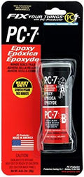 PC Products PC-7 Epoxy Adhesive Paste, Two-Part Heavy Duty, 2oz in Two Jars, Charcoal Gray 27776 (Pack of 1)