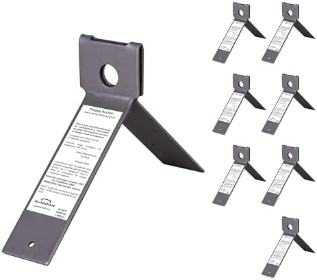 Guardian 00711 Snappy Disposable Anchor Fits Any Pitch Roof with Nails, 8-Count