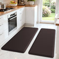 HappyTrends 2 PCS Kitchen Mat Cushioned Anti-Fatigue Floor Mat, Heavy Duty