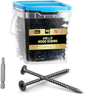 #10 x 3” Deck Screws, 500Pcs Star Drive Wood Screws