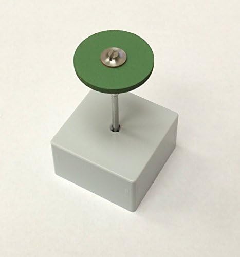 Green Diamond Coarse Polish Round Flat Edge Wheel 25 x 2mm