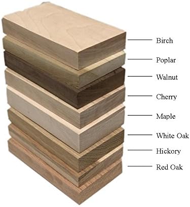 Hardwood Lumber Assortment - Mixed Species - Large Box of Hobby Wood - Perfect Boards - Clear Lumber. NO Scrap, Defects, Knots, and/or End Checks. Lumber Perfect for Odds and Ends.