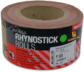 Indasa 2.75" PSA Sandpaper Roll - 27 Yard Rhynostick 36-Grit Long Continuous Roll, Self-Adhesive Stickyback Sand Paper for Woodworking, Automotive, Metal (Aluminum Oxide)