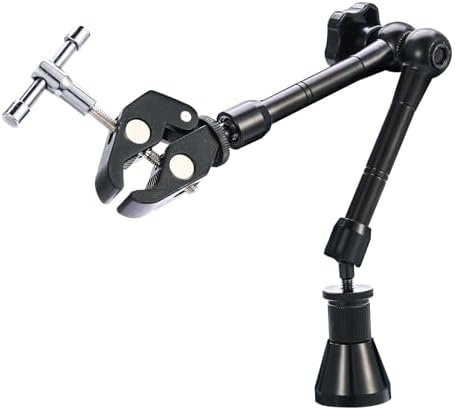 Helping Hands Magnetic Soldering Clamp with 2.16-inch Jaw Opening,360 degree rotation,Third Hand Tool,Magnetic PCB Clip for Heat Gun Repairing