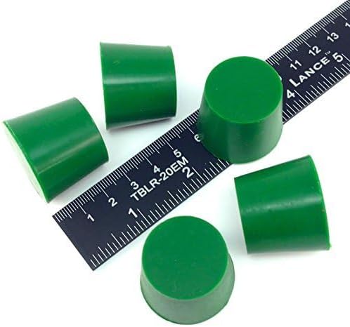 High Temp Masking Supply 20 Piece XL Silicone Rubber Plug Set - Sizes 3/4" to 1-7/16" - Tapered Stoppers for Powder Coating, Painting, Ceramic Coating, Sealing Holes - Non-Toxic, Flexible, Reusable