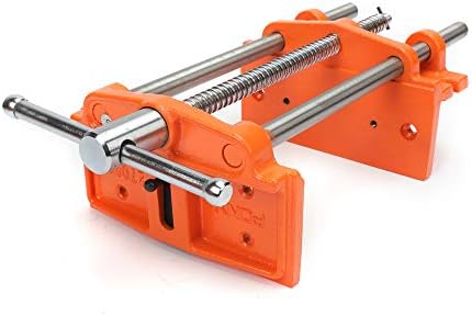 Pony Jorgensen 27091 Medium Duty Woodworker's Vise, Orange, Grey, 9-Inch By 7-Inch