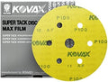 MaxFilm Ultra Premium 6 inch Sanding Discs, P100, 7 Holes, Hook & Loop, 521-0100, 50 discs