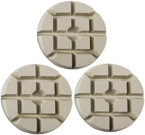 3" Resin Bond Diamond Polishing Pads for Concrete and Stone, 1500 Grit
