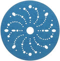 3M Hookit Blue Abrasive Disc, 321U, 36177, 6 in, 220+ Grade, Multi-Hole