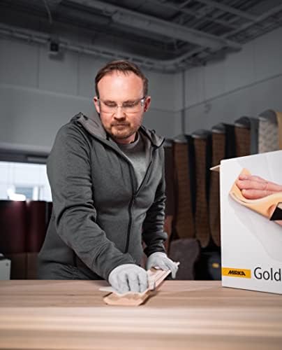 Mirka Goldflex Soft 500 Grit Flexible Foam Hand Sanding Pads, 200 Roll