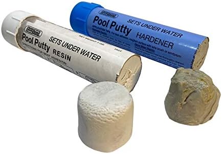 Atlas Pool Putty Epoxy Leak Sealer Kit + Valuable Instructional Videos by Swimming Pool Leak Detector [ Solves #1 DIYer Complaint [ So You Get it Right The 1Time ]