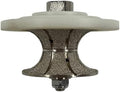 1-1/4" Full Bullnose Profile Wheel for Angle Grinders, Shape V
