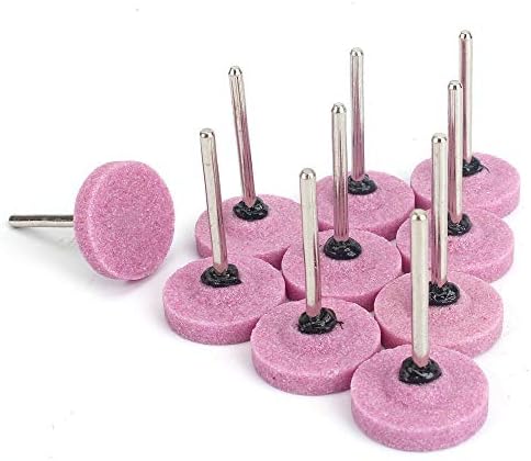 10-50Pcs T Shape Mounted Point stone Grinding Head Wheel Drill Rotary Tools Cone Type Abrasive Tools,10pac
