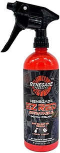 Renegade EZ Red Sprayable Metal Polish, Aluminum & Stainless Steel, 24 oz