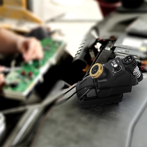 WEP 937D-I 2 Cordless Soldering Iron Kit Compatible with Makita 20V/18V Battery, with Integrated Iron Holder, Digital Display, 6 Soldering Tips, Adjustable Temperature, Auto Sleep & Shutdown
