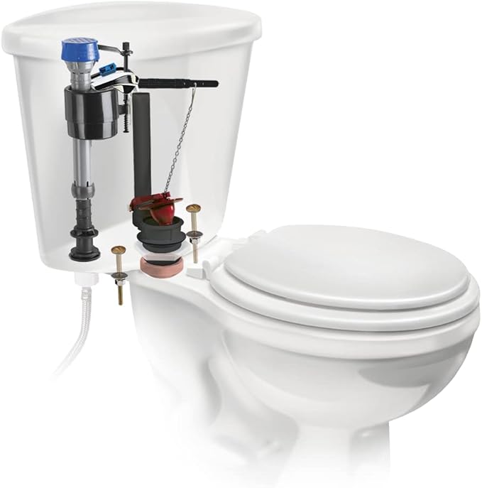 Fluidmaster PerforMAX 3 in & 2 in Toilet Repair Kits with Fill Valves, Flush Valves, Flappers & Gaskets