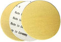 Starcke 5 inch Sanding Discs Hook and Loop Round Sand Paper Discs 100 Pack, 120 Grit Gold Aluminum Oxide No Hole Hook and Loop Sanding Disc, Orbital Sander Pads for Wood, Paint, Primer, Metal