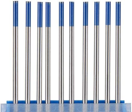 TIG Welding Electrodes 2% Lanthanated WL20 (EWLa-2) Blue 1/8" 10 Pack
