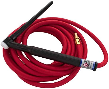 CK9 Air Cooled TIG Torch Kit, Flex, 125A, 12.5', 1-Pc, Super-Flex, CK9-12-RSF FX