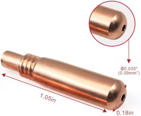 40-PK T-M030 .030" Contact Tips for Miller MDX Acculock Multimatic MDX-100 MDX-250 TM030 MIG Welding Guns Part